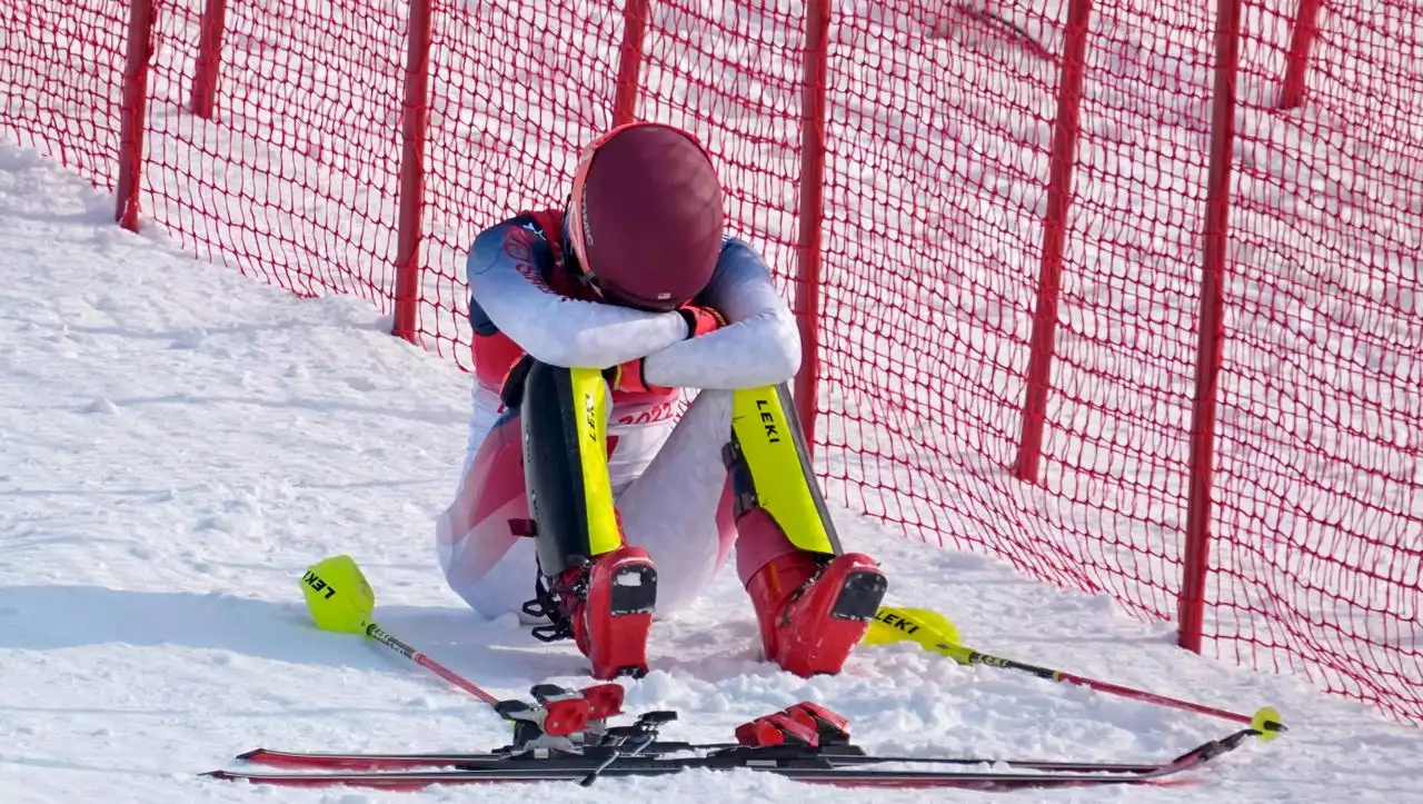 Olympia 2022 - Slalom-Aus von Mikaela Shiffrin: »Ich muss jetzt viel hinterfragen«