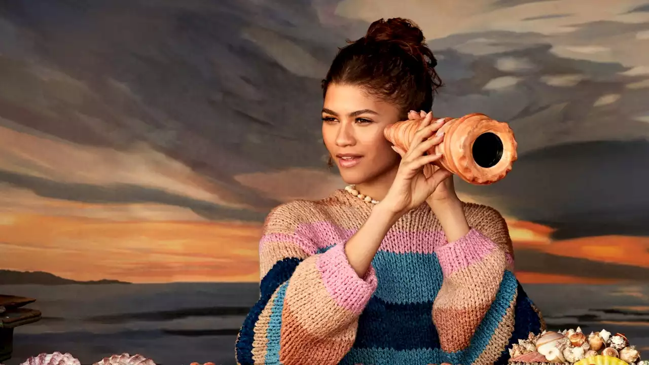 Zendaya Opened Up About the Stylish Fits in Her Squarespace Ad