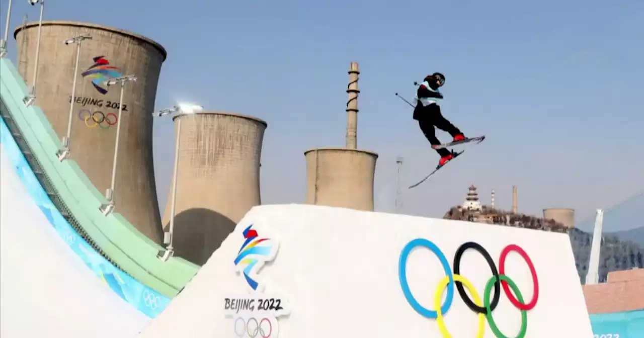 Are Winter Olympians competing at a nuclear plant?