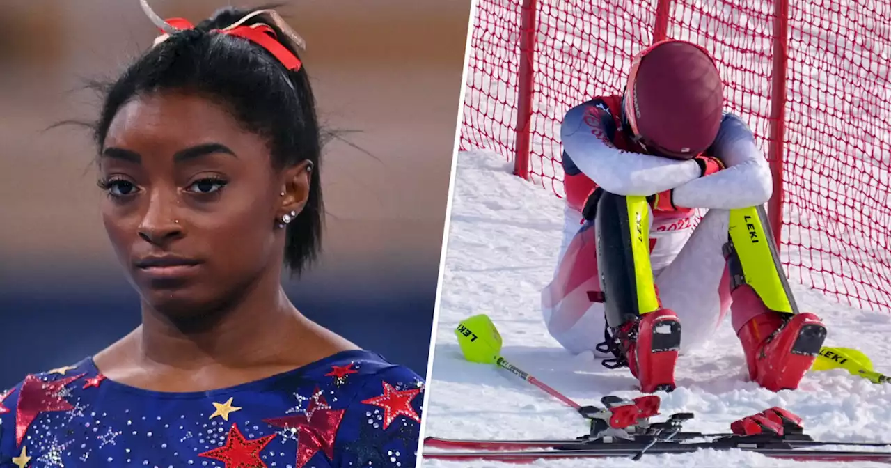 Simone Biles, Lindsey Vonn and more rally around Mikaela Shiffrin after devastating race