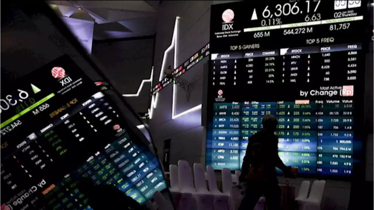 IHSG Ditutup Menguat 45,08 Poin ke Level 6.834,61