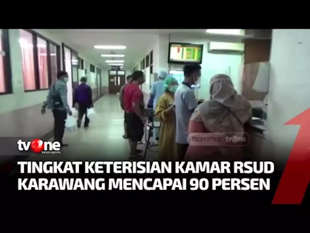 Tingkat Keterisian Kamar RSUD Karawang Mencapai 90 Persen - tvOne