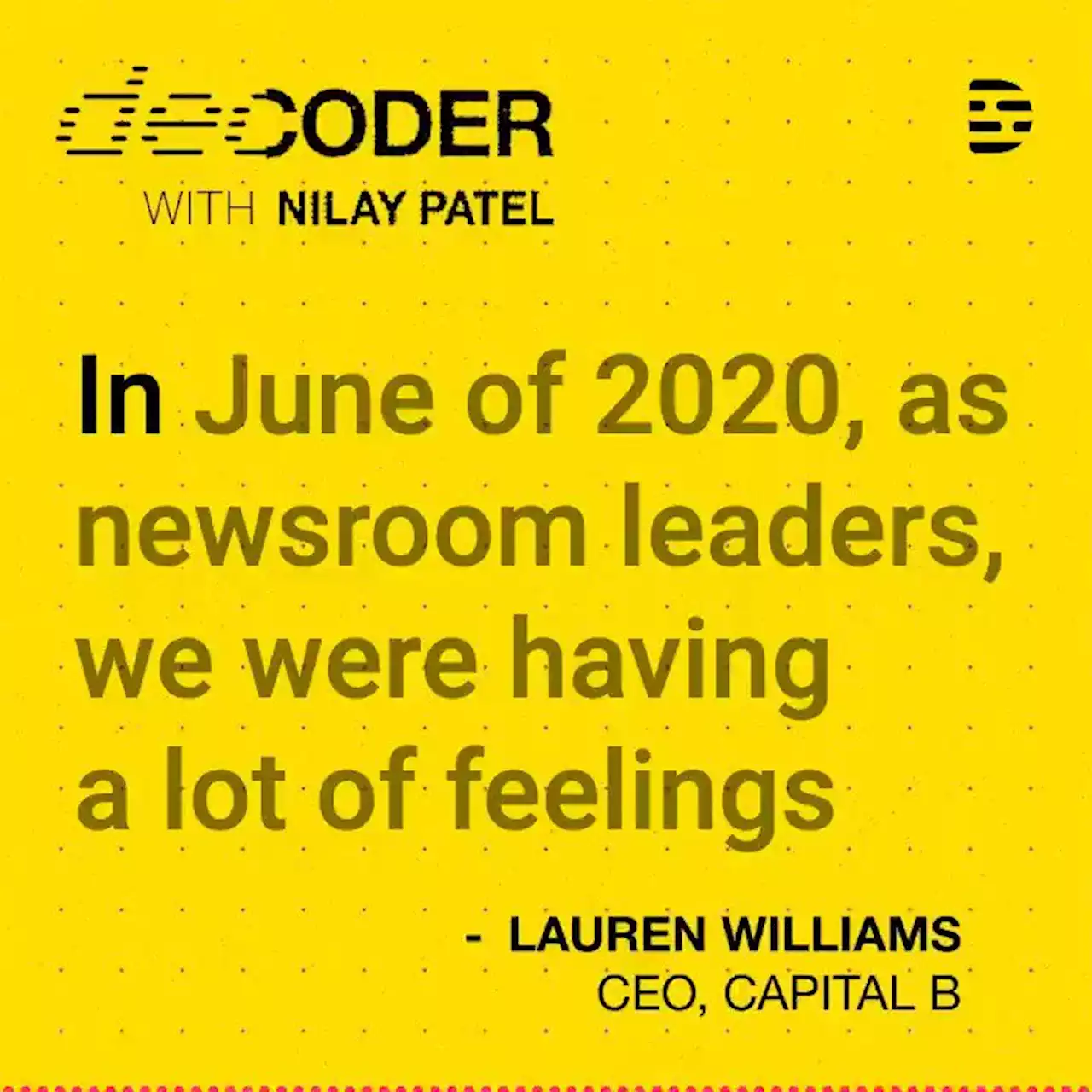 ‎Decoder with Nilay Patel: Welcome to Decoder on Apple Podcasts