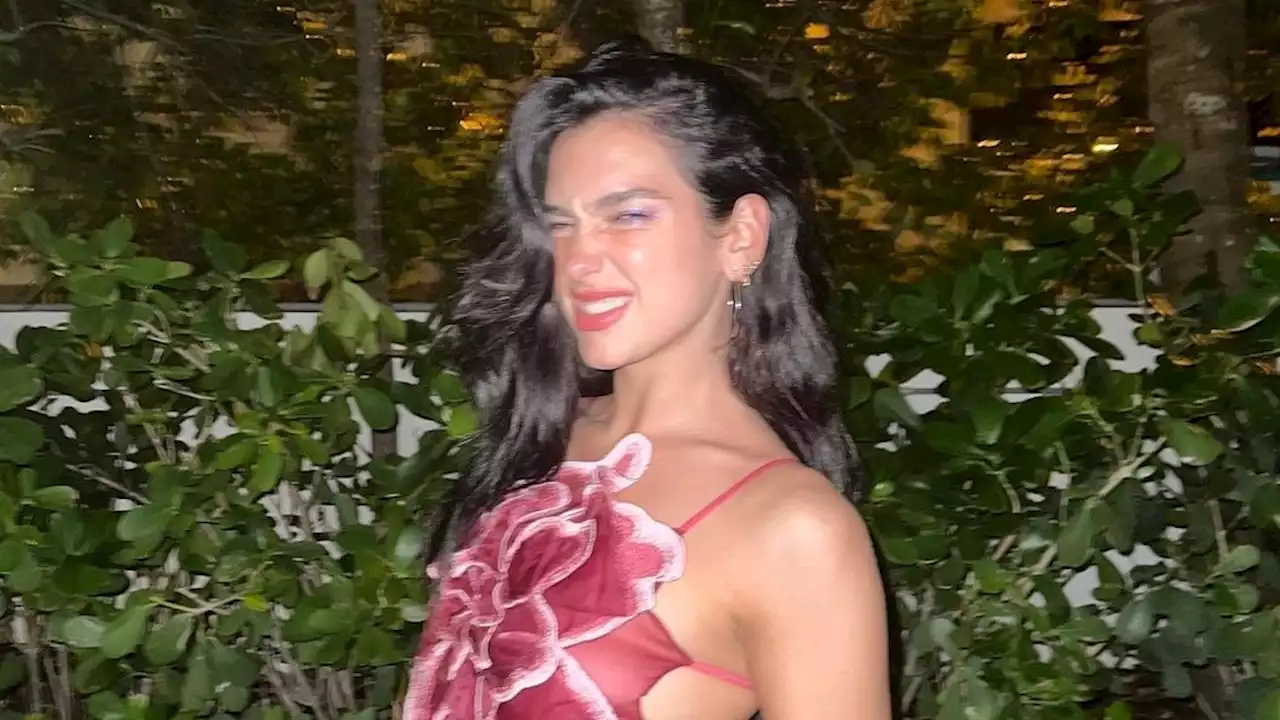 Dua Lipa Wears a Rising Russian Designer