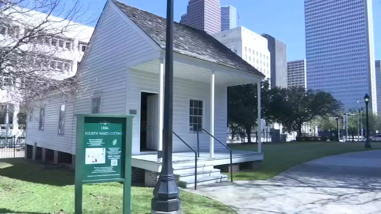 Houston mayor announces UNESCO's 'Slave Route Project' designation of historic houses