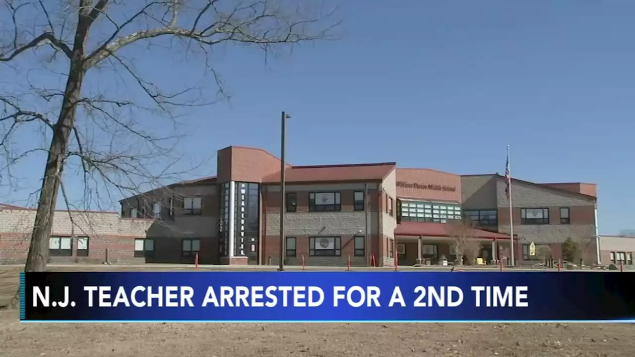 New Jersey teacher arrested for 2nd time for threatening social media remarks