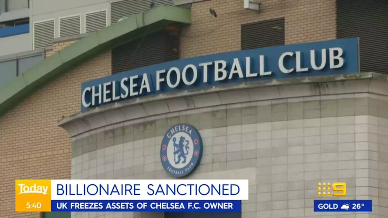 UK sanctions Russian billionaires, including Chelsea FC owner Roman Abramovich