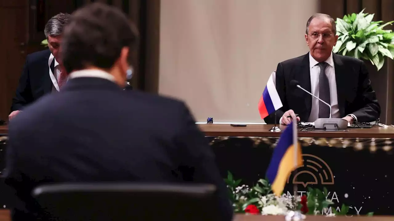 Russia-Ukraine live updates: Top diplomats from Russia and Ukraine meet in Turkey