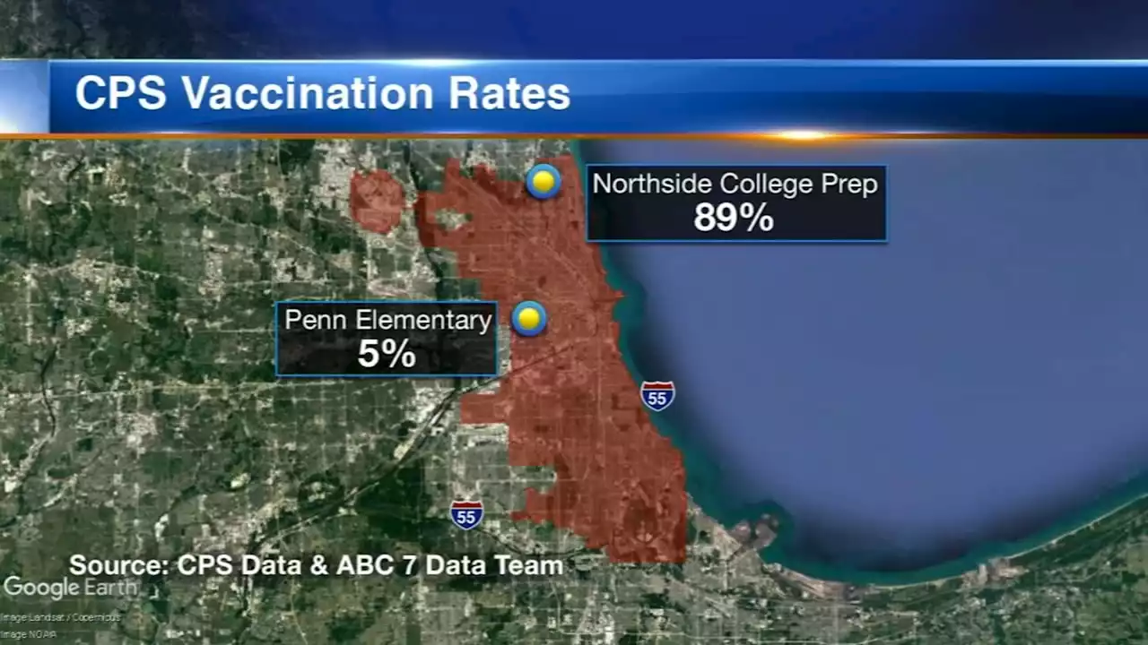 CPS CEO urges students at schools with low vaccination rates to keep masks on