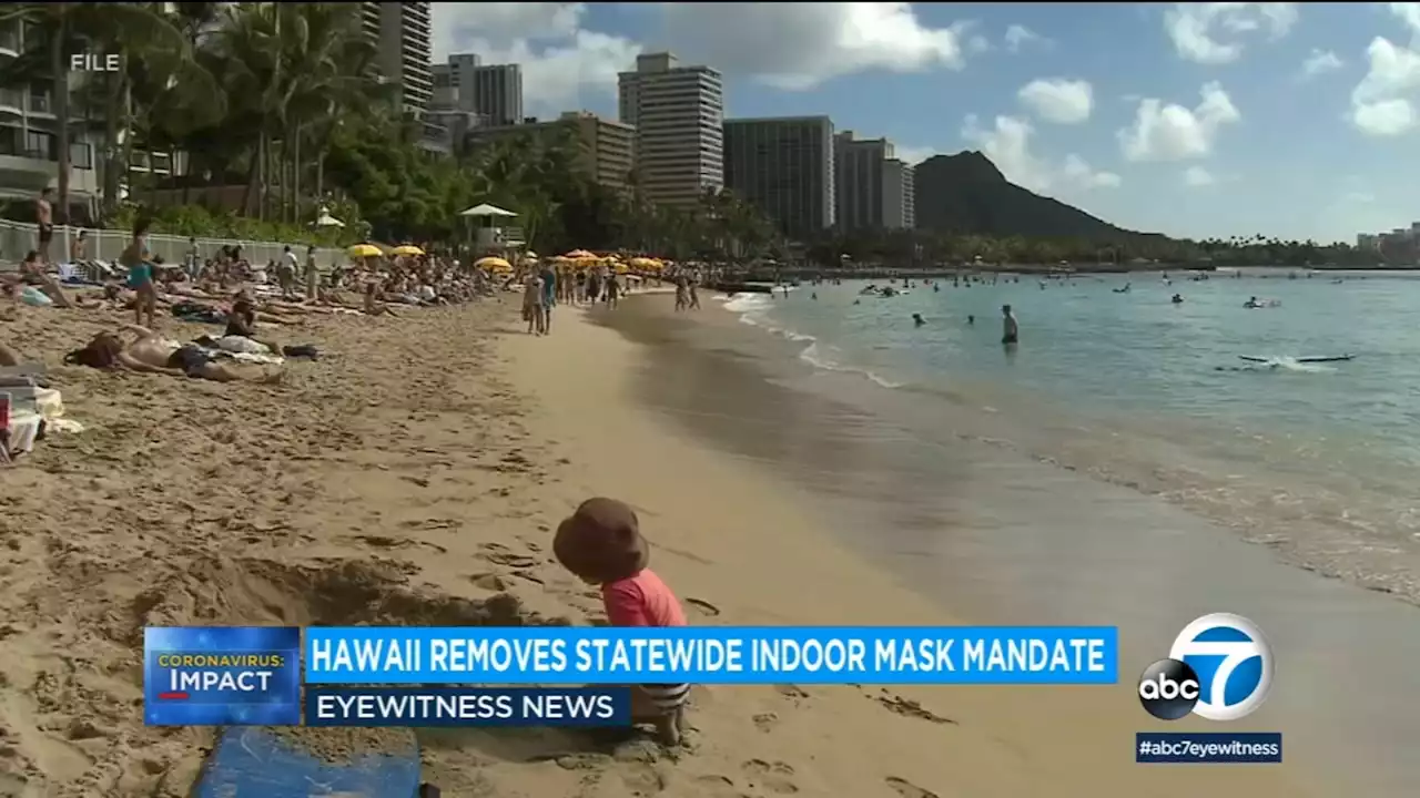 Hawaii to lift last US state mask mandate by March 26