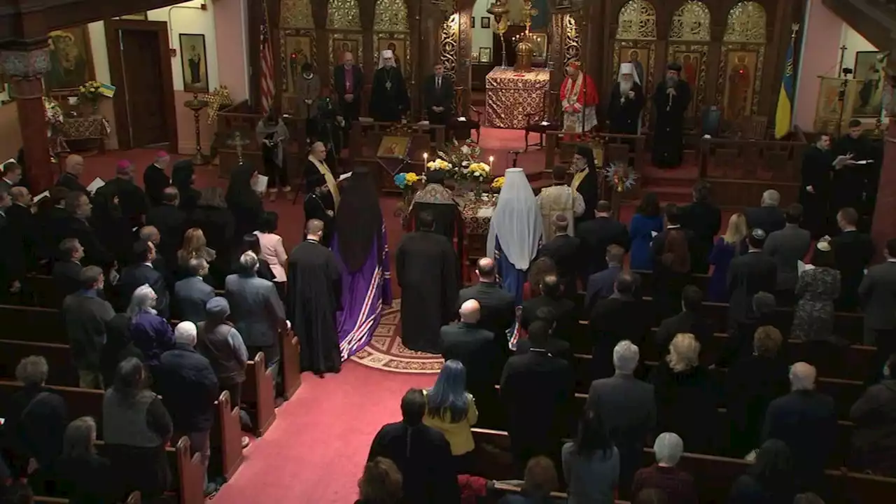 NYC prayer service in support of Ukraine hosts worshippers from all faiths