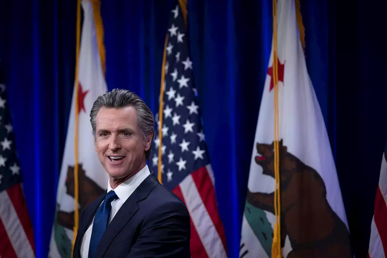 A defiant pep talk, a gas rebate: What Gov. Newsom offered in State of the State