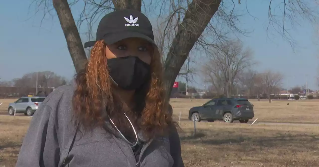 'I was heartbroken': Woman finds grandmother's grave submerged in water, debris at Burr Oak Cemetery