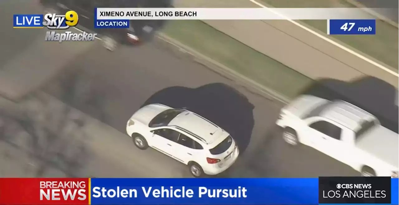 Suspect In Custody After Leading Police On Pursuit In Long Beach