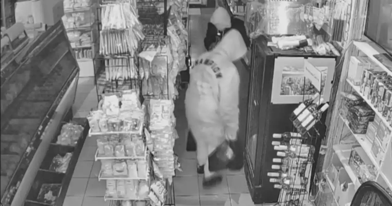 Police: Burglars caught on video inside bodega in Brooklyn