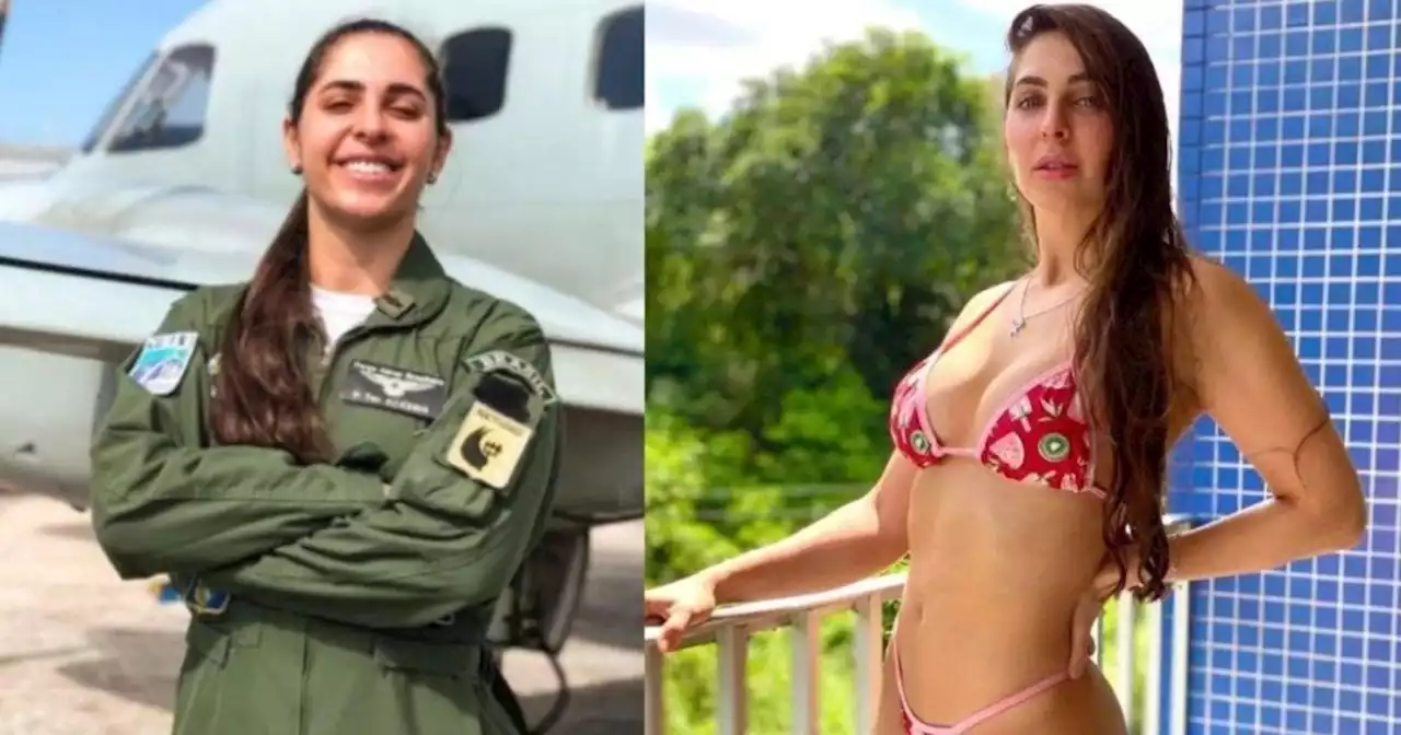 La piloto de la Fuerza Aérea de Brasil que dejó la aviación y se volvió estrella de OnlyFans