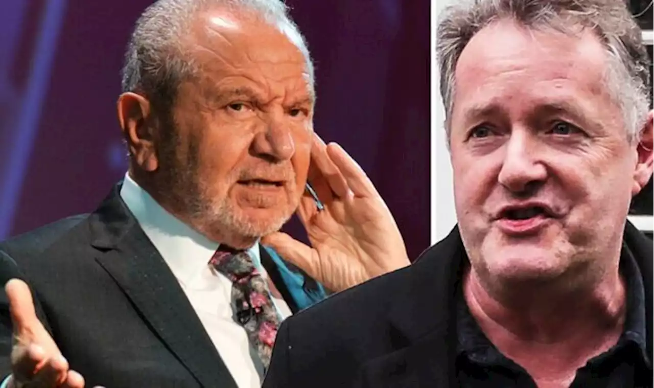 Lord Sugar slams Piers Morgan for 'crowing without giving the solution' after Putin tweets