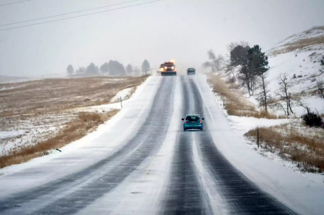 Denver road conditions: Snow packed roads and arctic air slow Thursday commute