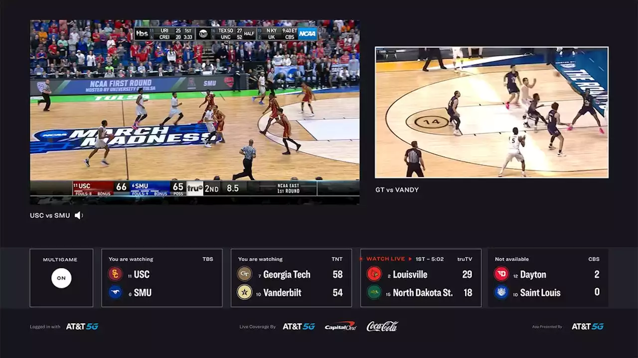 March Madness Live app will let you watch two NCAA games at once on more devices | Engadget