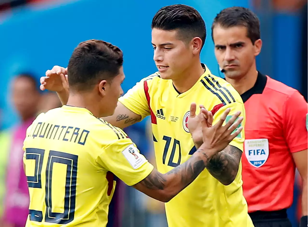 Sin James ni Quintero: así formaría Colombia según minutos jugados