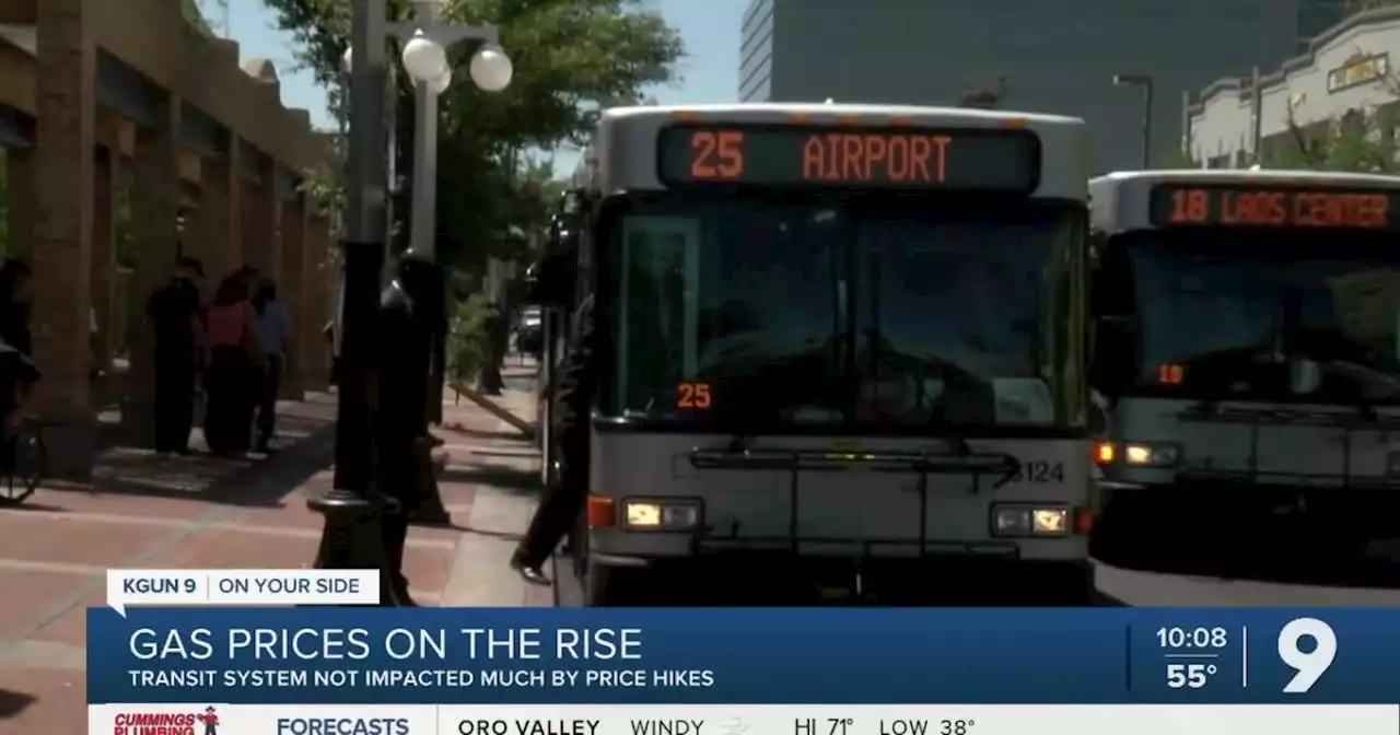 City transit system not impacted much by gas prices rising