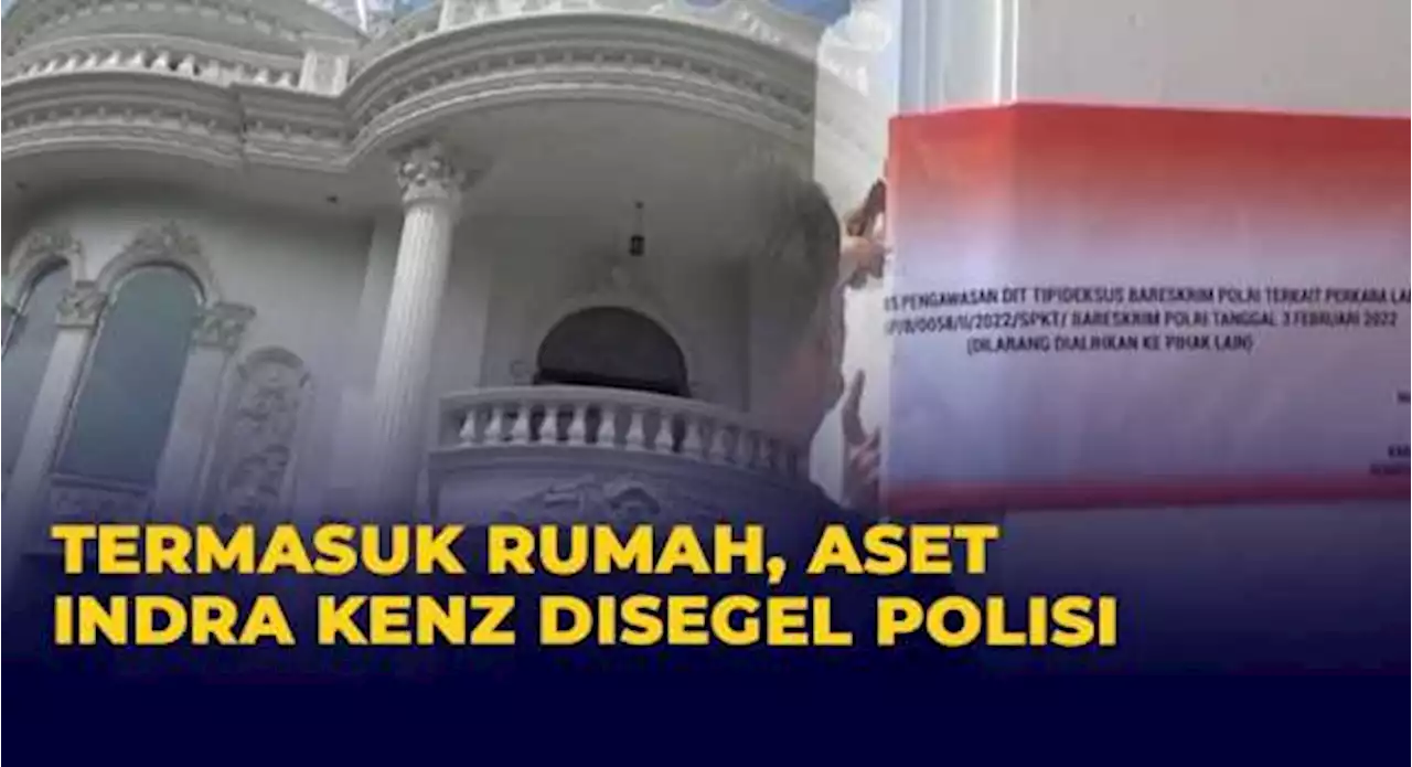 Dua Rumah Mewah Milik Indra Kenz di Medan Disegel Polisi