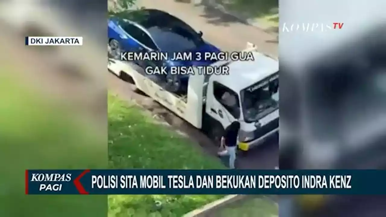 Mobil Tesla Hingga Rumah Mewah Milik Indra Kenz Disita Polisi