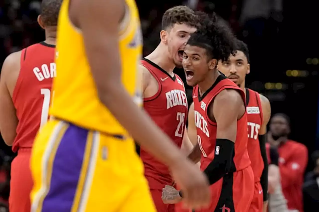 Rookie Green has 32 as Rockets down Lakers in OT, 139-130