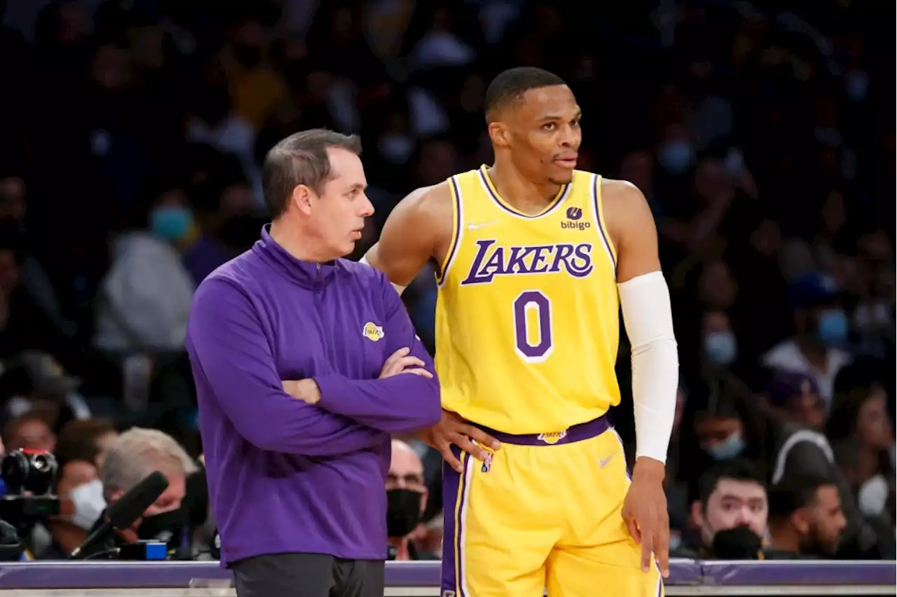 Lakers coach Frank Vogel says team is supporting Russell Westbrook