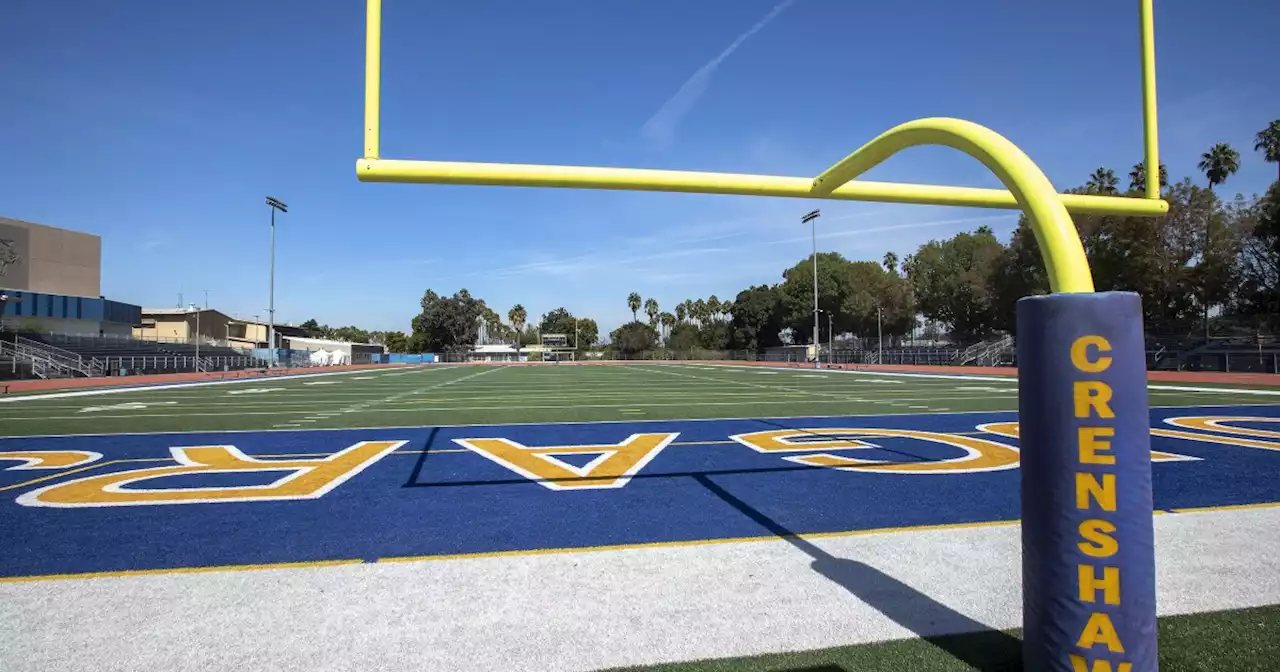 Police break up Crenshaw High fight involving at least 50, seize loaded gun at another campus