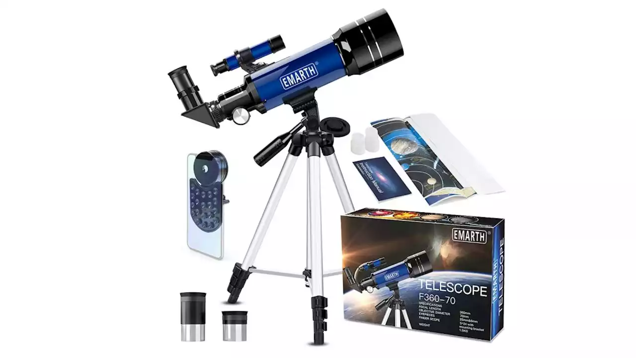 Save 33% on this beginners telescope for kids and adults at Amazon UK