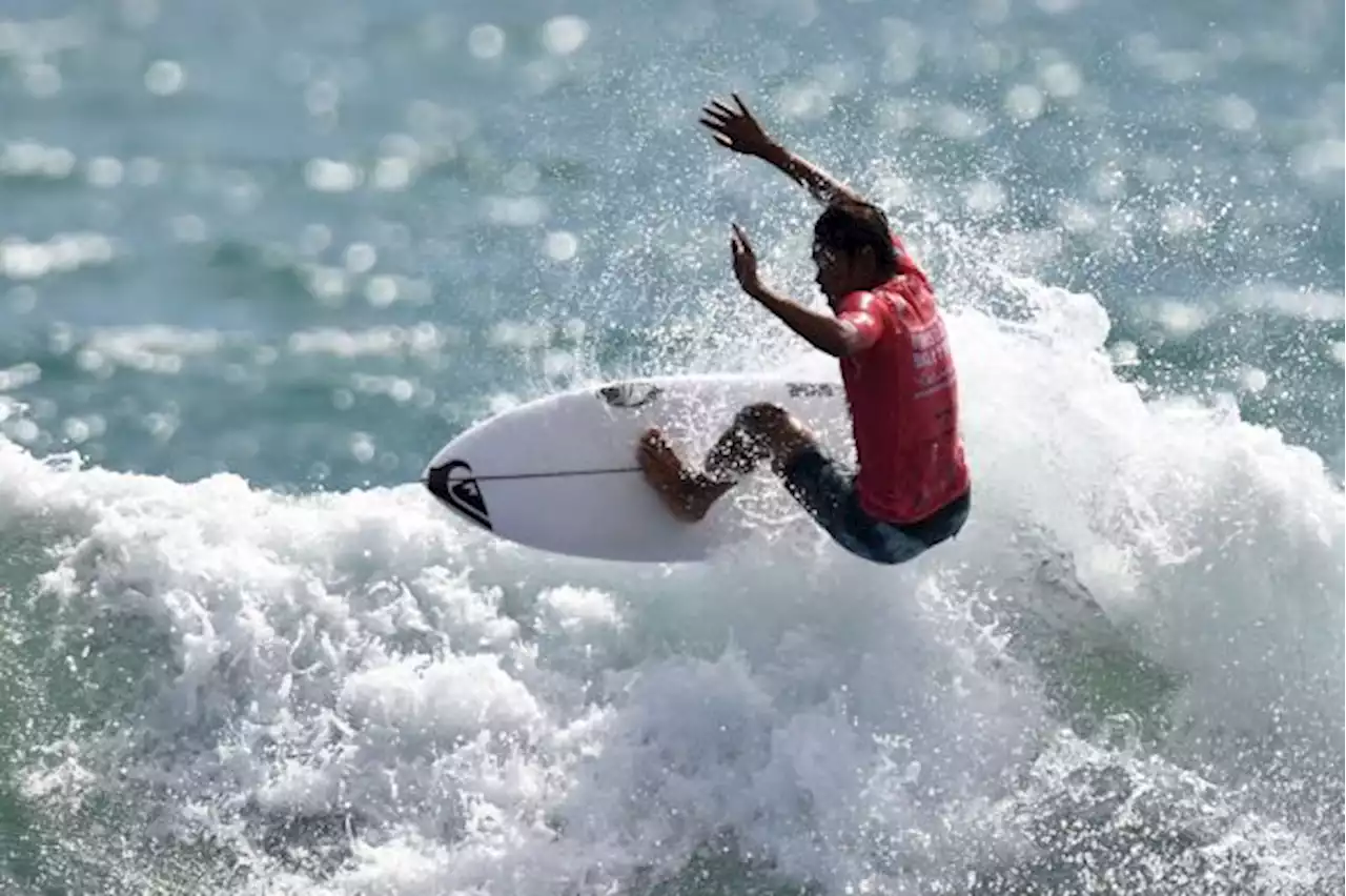 Rio Waida Jadi Juara di QS 1000 Bali Pro