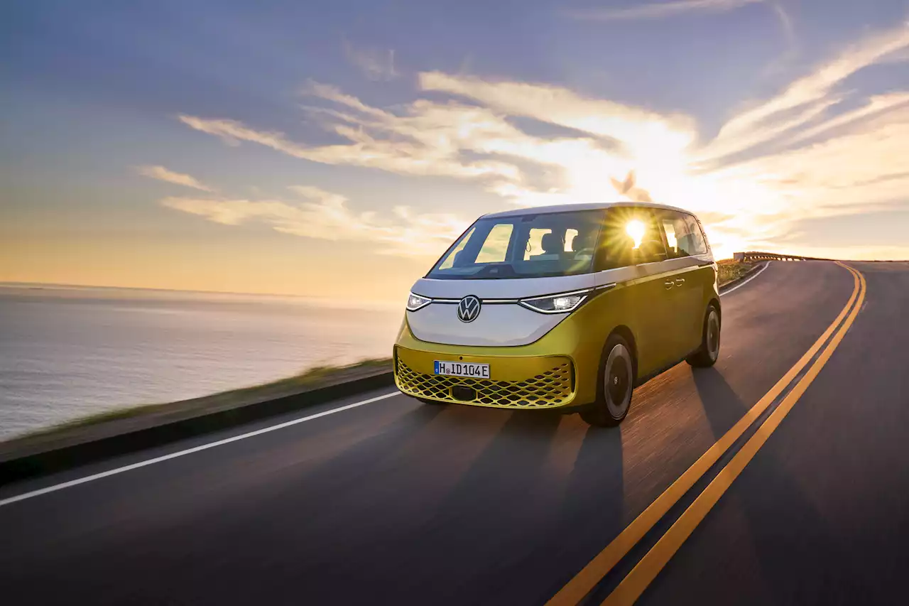 Volkswagen Unveils New Electric ID. Buzz as 21st-Century Descendent of Iconic Hippie Microbus