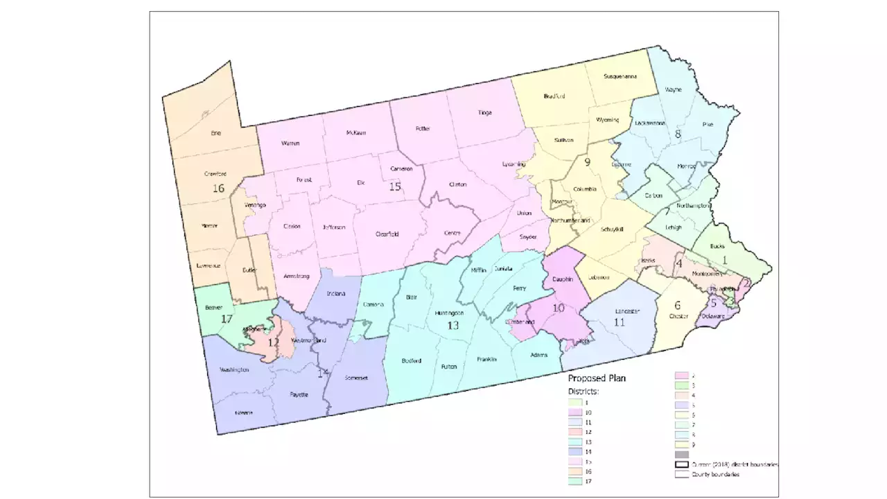 Divided Pa. Supreme Court Explains Choice of New Congressional Map