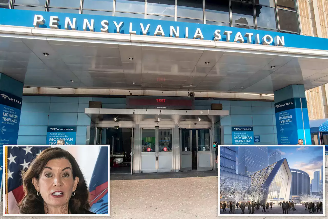 Albany pols press state to halt Hochul-Cuomo Penn Station redesign for review