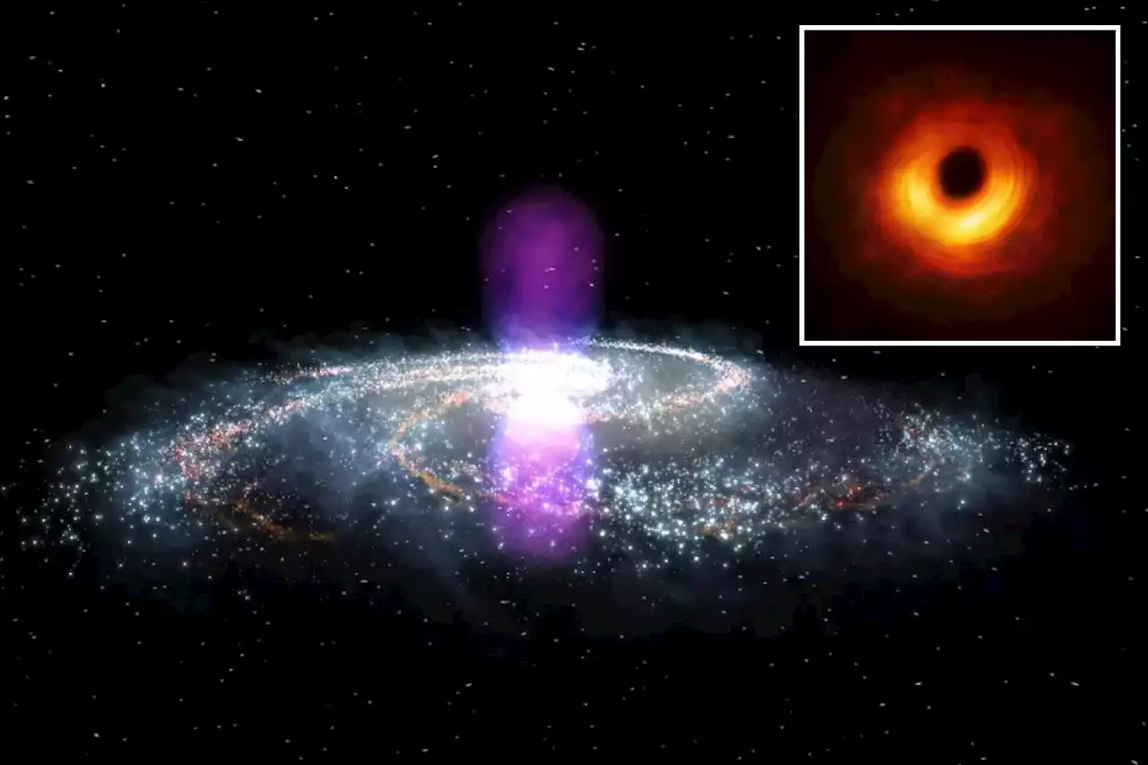 Giant black hole created radiation bubbles after ‘eating’ center of the Milky Way