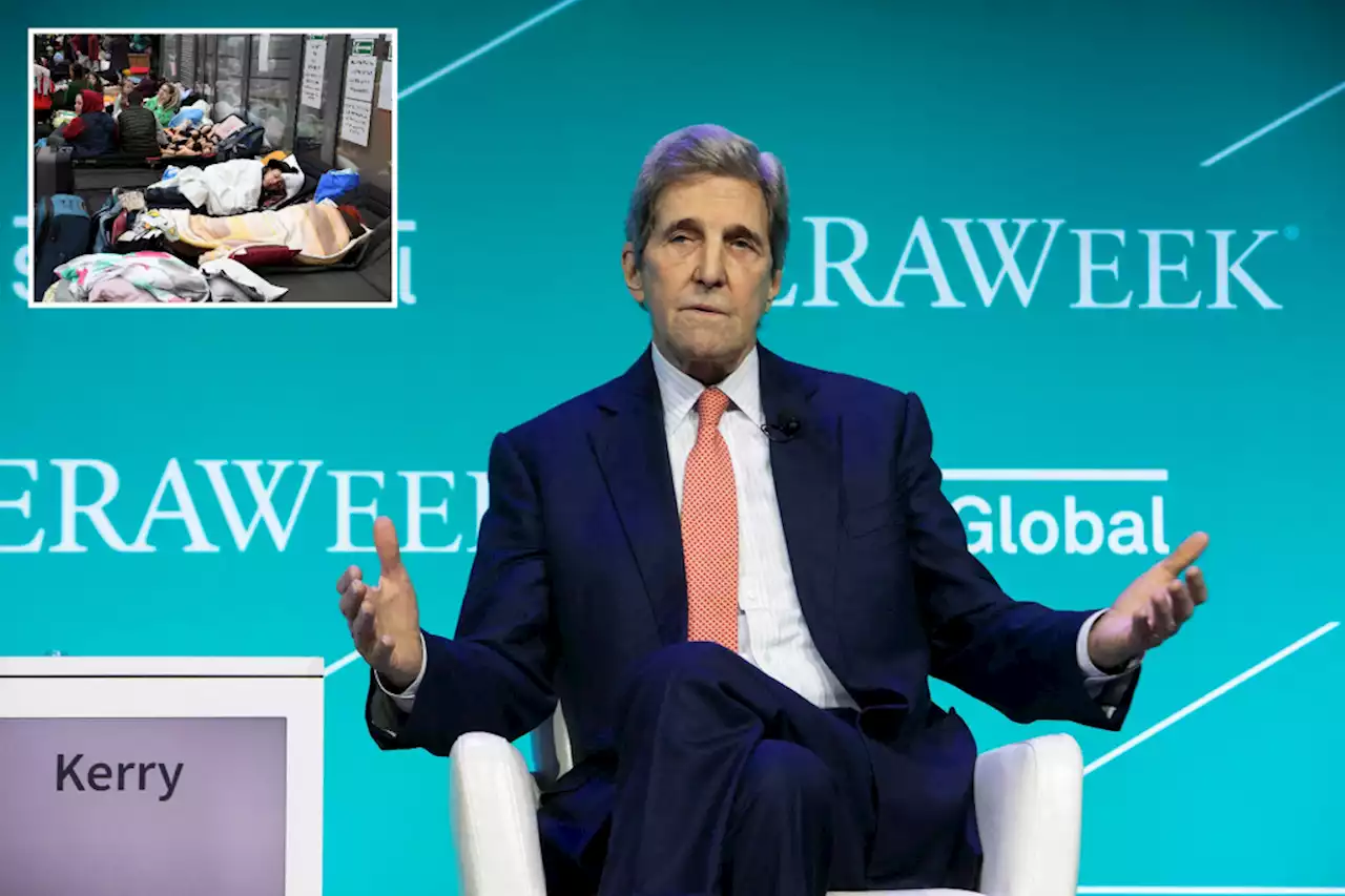 John Kerry on Ukrainian refugee crisis: Wait until you hear about climate issues