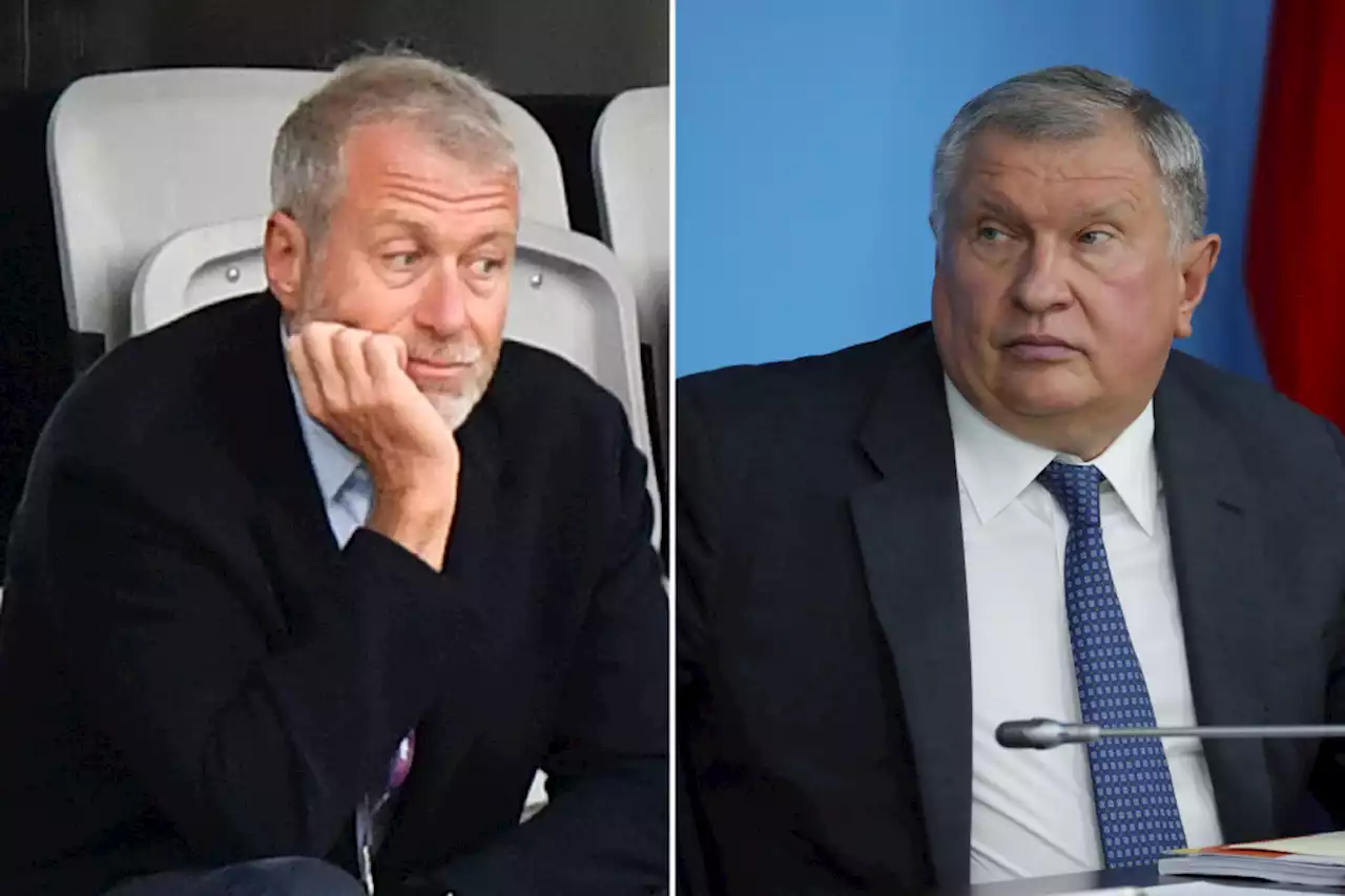 UK imposes asset freezes on Abramovich, Rosneft boss Sechin