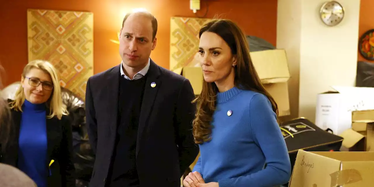 Prince William and Kate Middleton share how they're discussing the Ukraine crisis with their three children