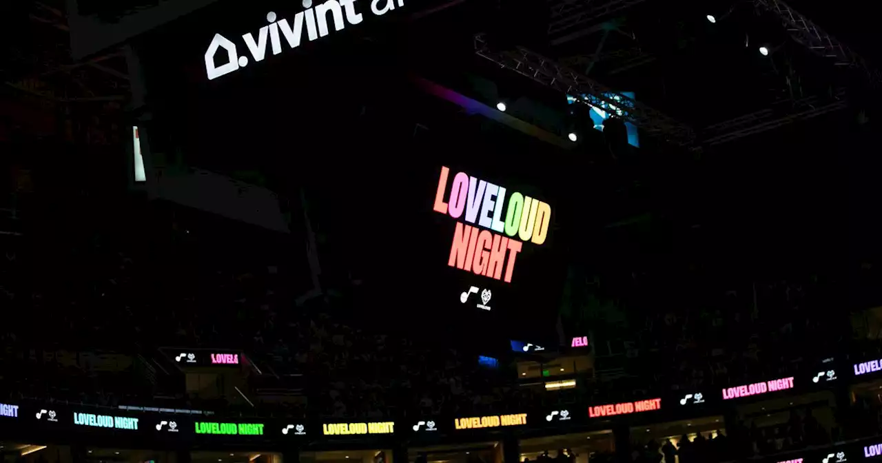 The Triple Team: With LoveLoud, the Utah Jazz truly embrace Pride Night at Vivint Arena