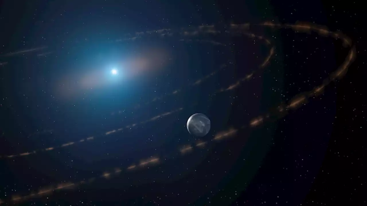 An Earthlike planet may be orbiting in a dead star's 'habitable zone'