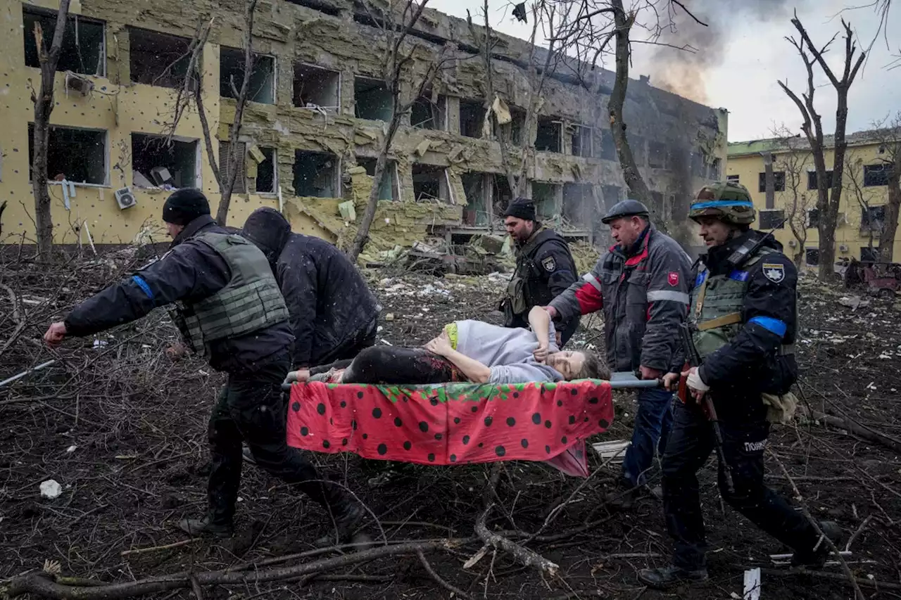 Search for survivors after Russia shells Mariupol maternity hospital