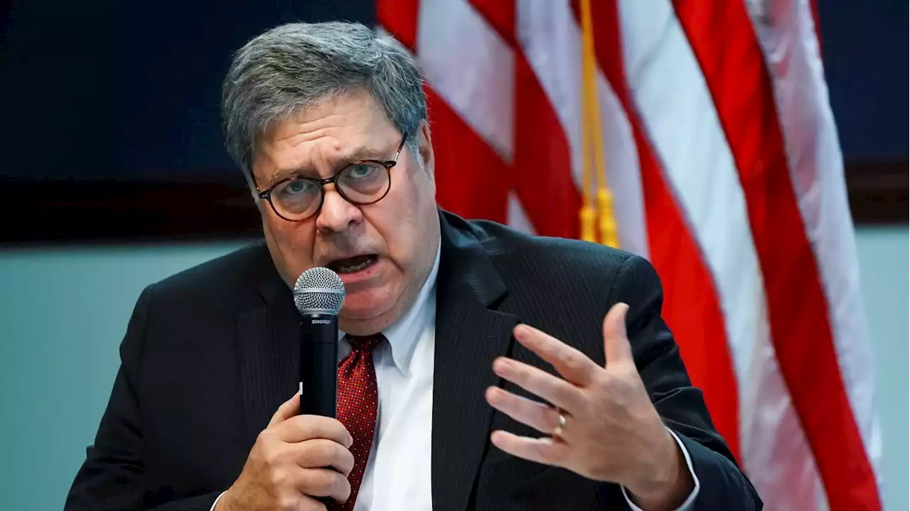 William Barr Makes Nice with the Media—After Blasting It in His Book