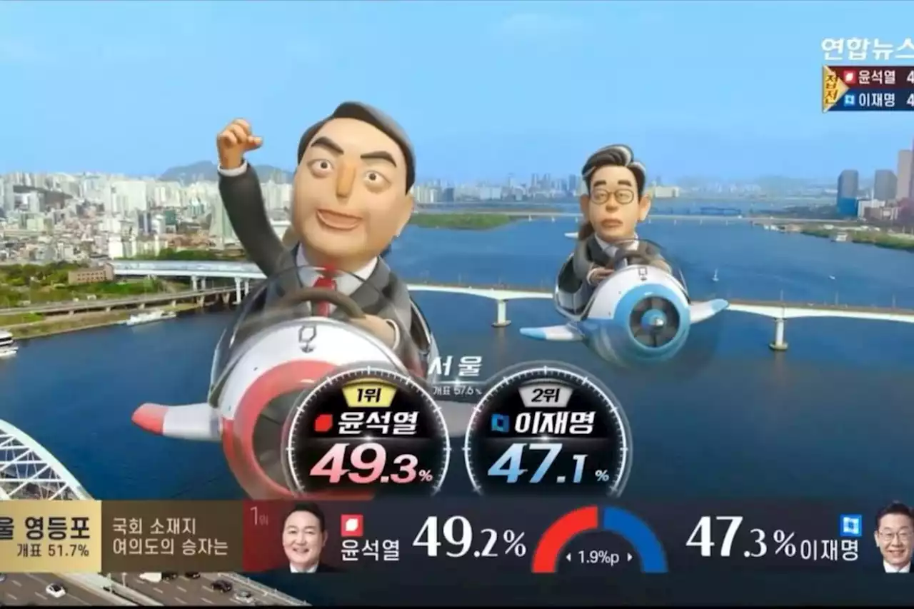 Dance battles and ‘Mad Max’ racing: South Korea’s election graphics are wild and we can’t stop watching