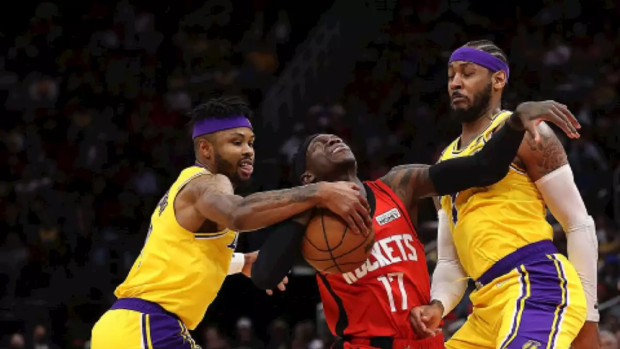 Los Lakers no pueden con los Rockets en la Conferencia Oeste