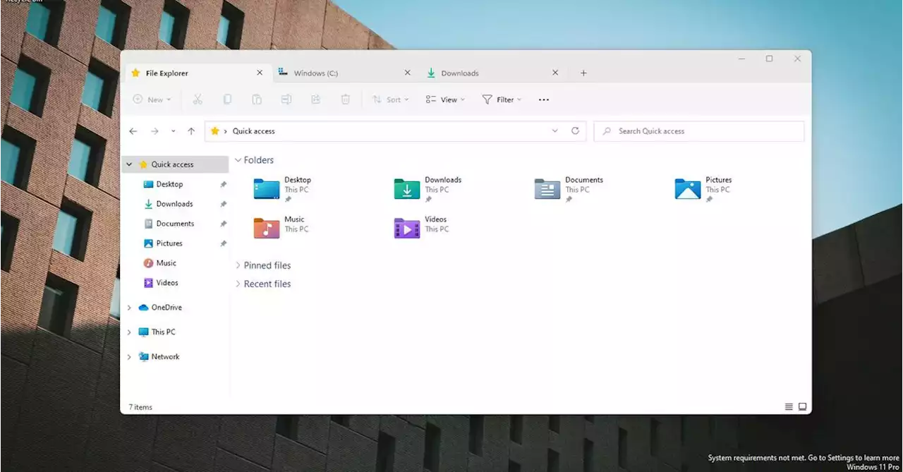 Microsoft is adding tabs to File Explorer in Windows 11