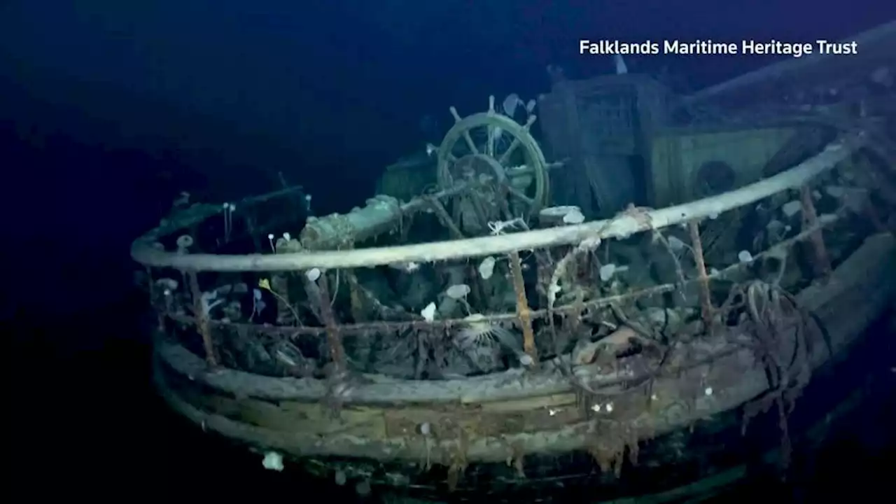 Ernest Shackleton’s lost ship found a century later, nearly 10,000 feet under the Antarctic ice