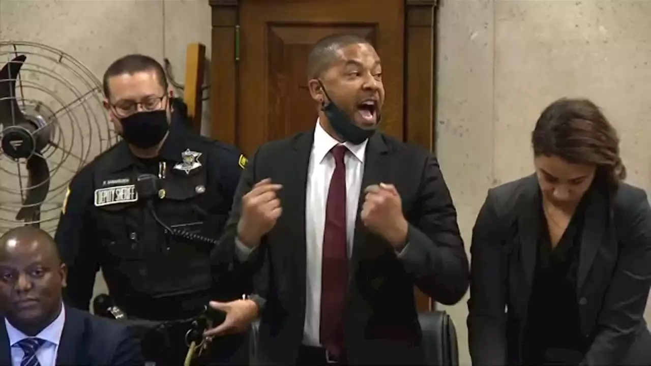 Jussie Smollett sentenced to 150 days in jail, 30 months probation before emotional outburst