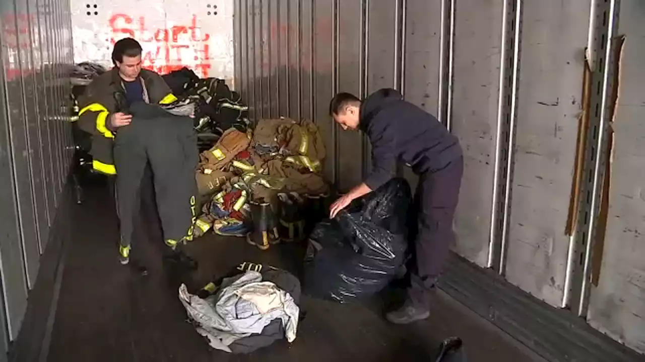 New Jersey firefighters gather gear to help counterparts in Ukraine stay safe