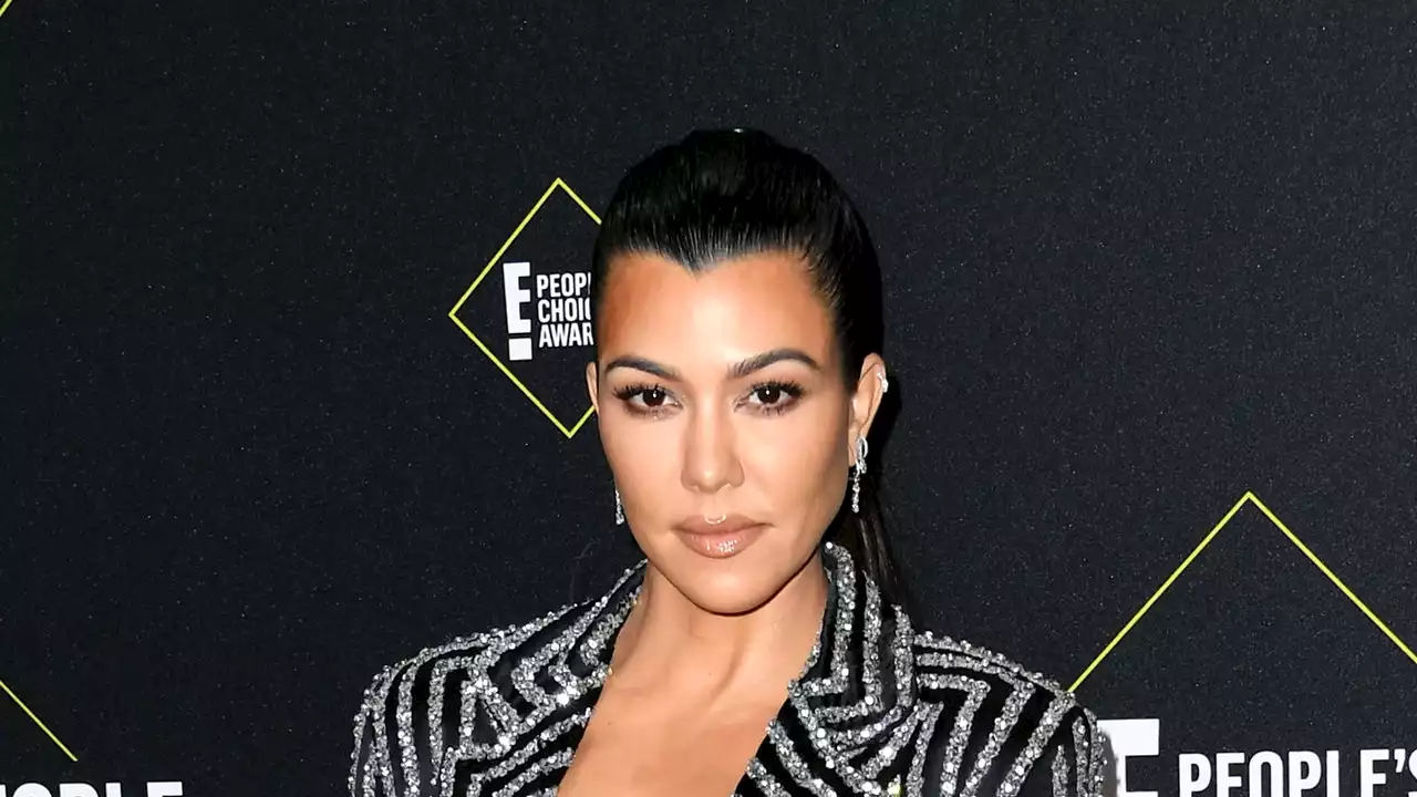 Kourtney Kardashian, Please Tell Us Who Did Your Fruity French Manicure